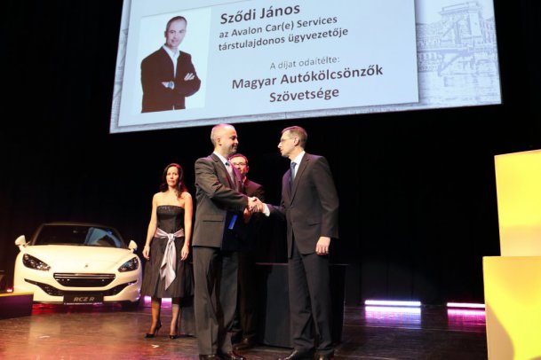 Sződi János kapta az Év Autókölcsönzője díjat